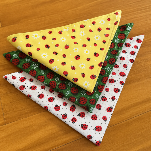 Ladybug Special Needs Bibs Set